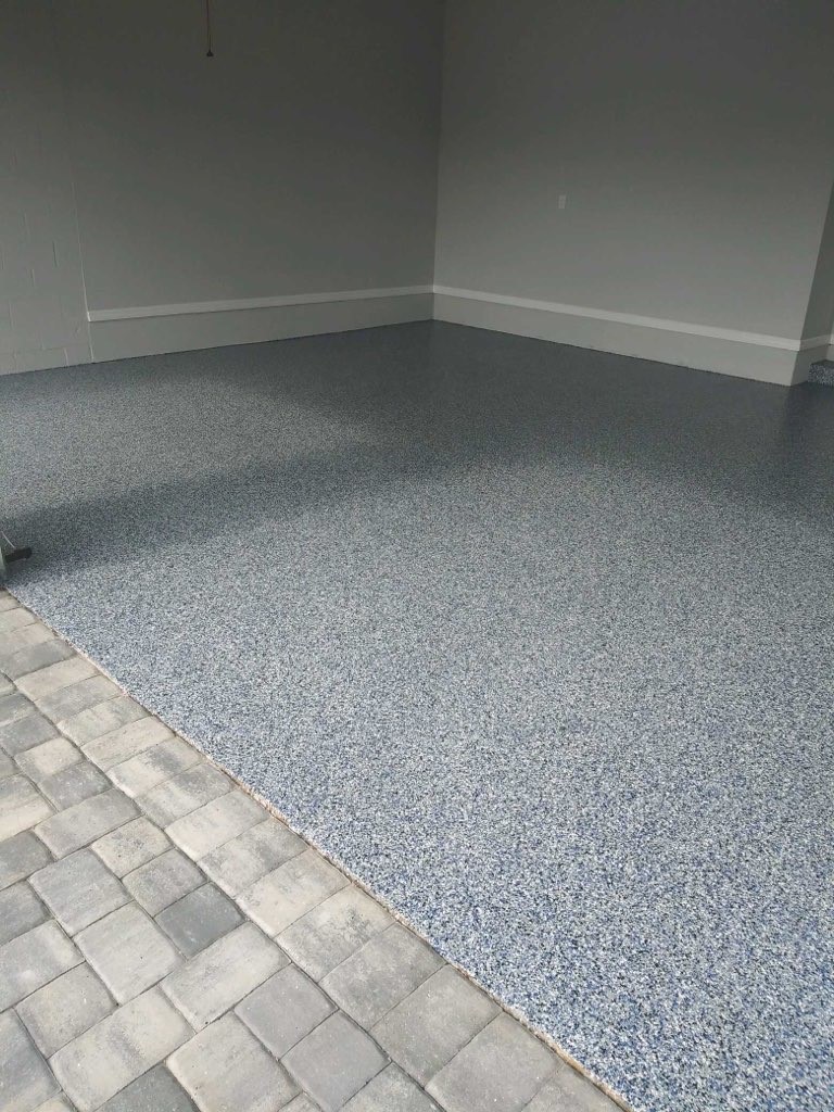 Epoxy Garage Flooring Cape Coral FL Image Custom Coatings